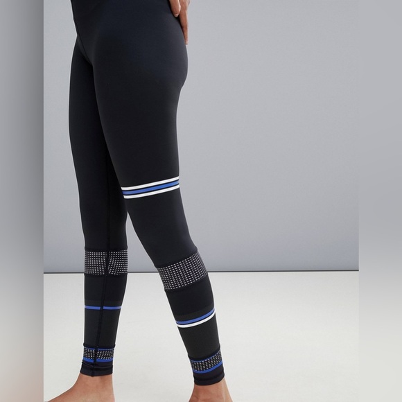 Lilybod Women's Mali Leggings High Rise Waist Ultra Jet Full length Size Small - Picture 8 of 14